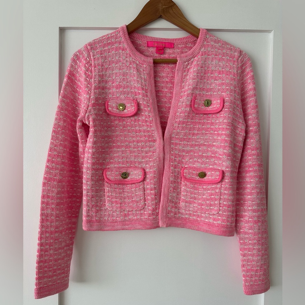 Lilly Pulitzer Pink Knit Sweater